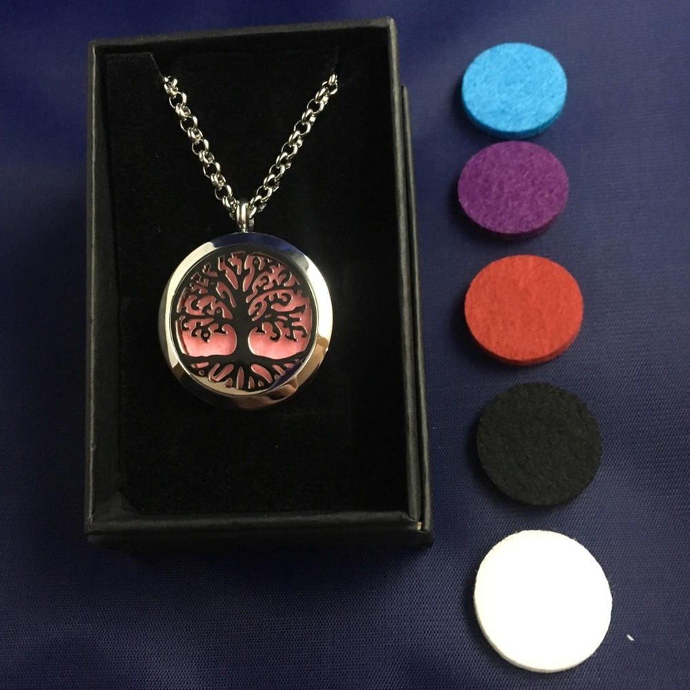 Tree of Life Aromatherapy Diffuser Locket